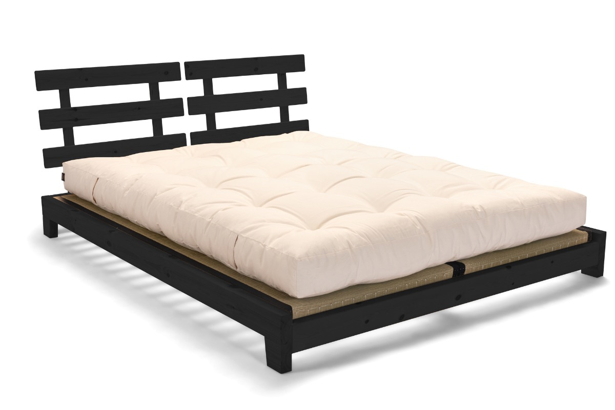 Łóżko Aisha Classic Black Tatami