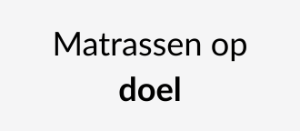 Matrassen Futon per bestemming