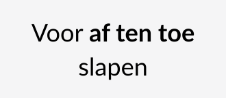 Sofa's Futon om af en toe in te slapen