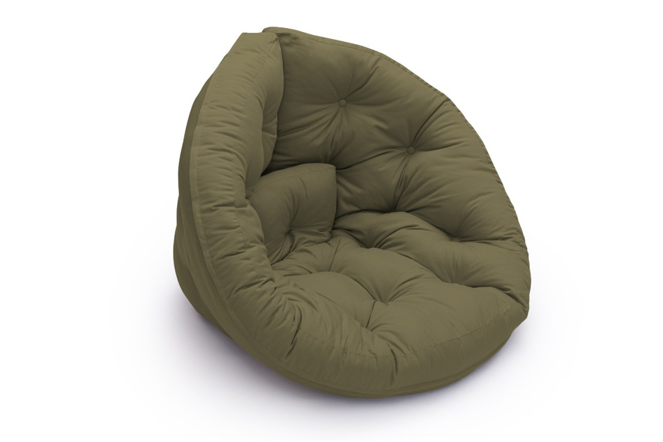 Fotel Futon Cocon Slim L - Pascall Khaki