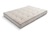 Materac 200x200 naturalny z lateksem i 2x kokosem - Futon Pascall Comfort Relax Hard Kedro Len