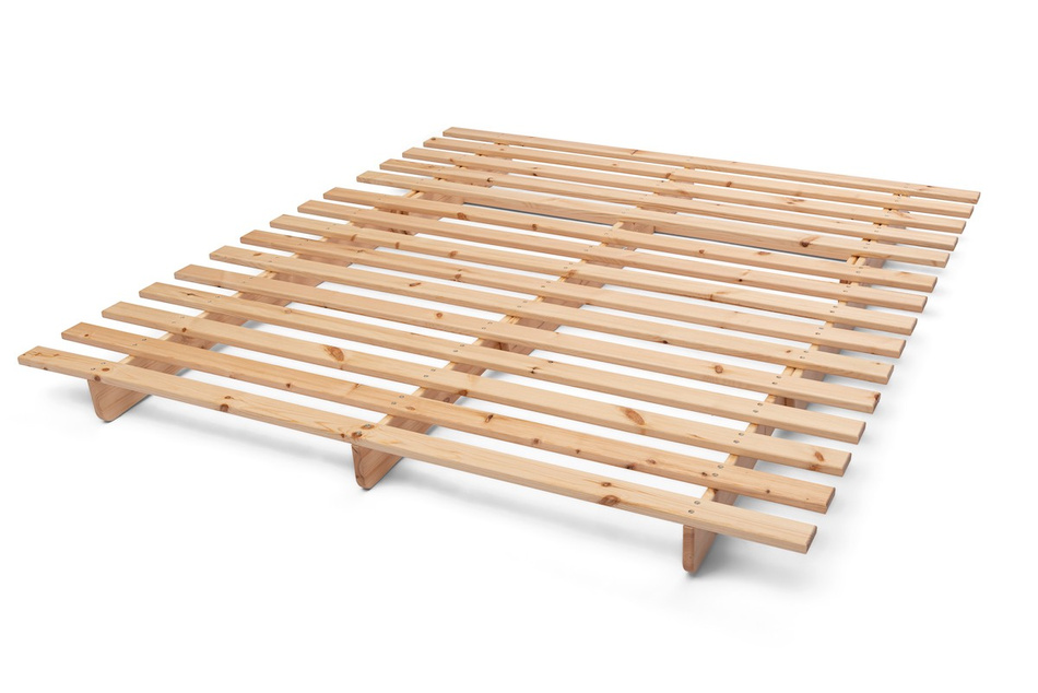 Sofa rozkładana 160x200 - Slim Basic Classic - Pascall Futon Gołębi Popiel