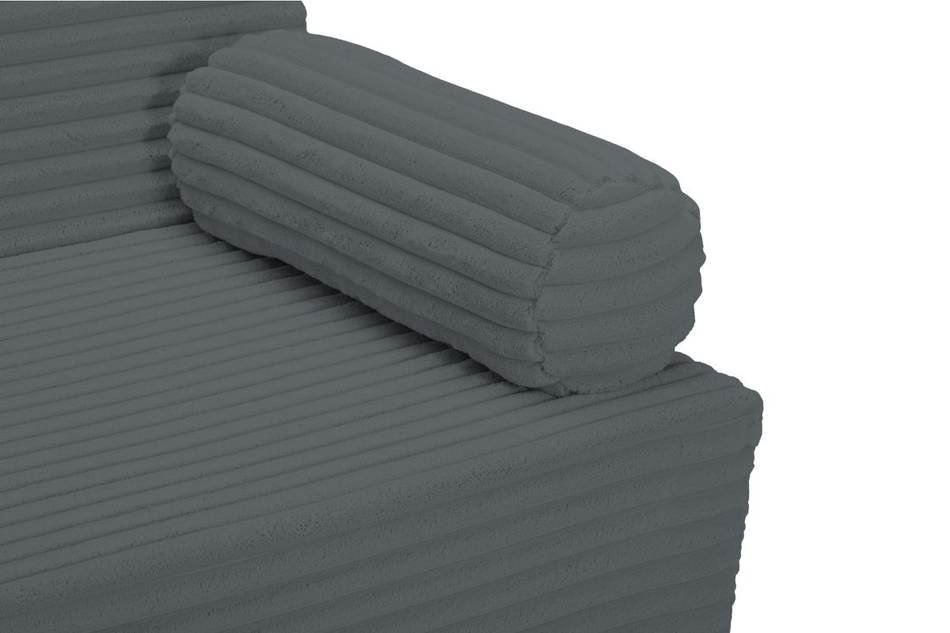 Sofa flexio 85x200 - Pascall - sztruksowy Antracytowy