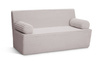 Sofa rozkładana flexio 140x200 - Pascall - sztruksowy Jasno Szary
