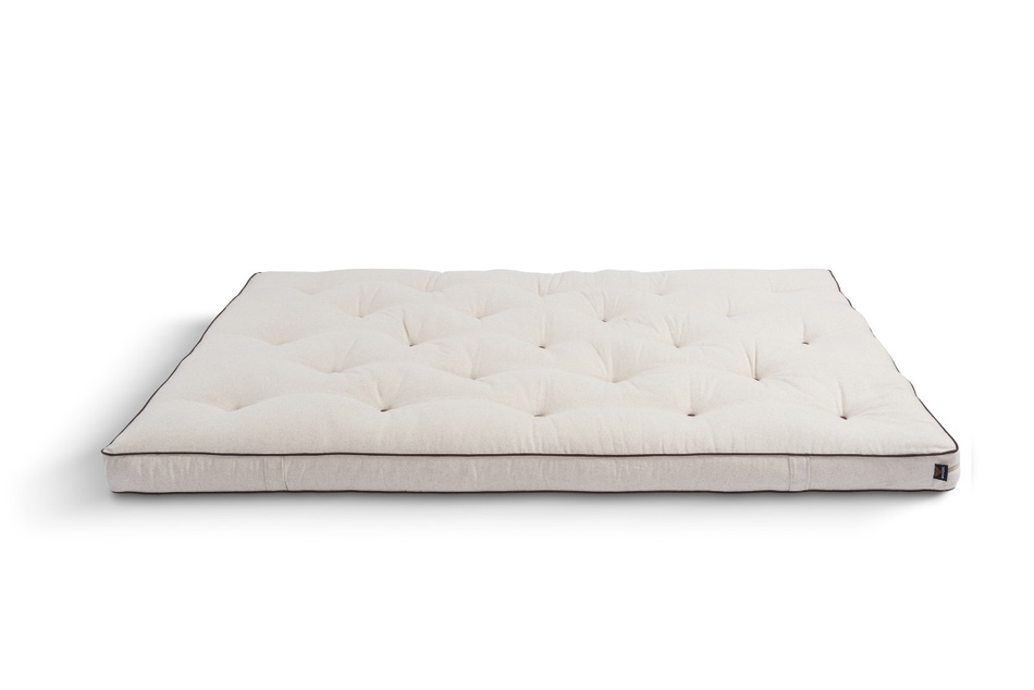 Materac 120x200 naturalny - Futon Pascall Slim Natural Kedro Len