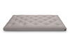Materac 120x200 naturalny z lateksem - Futon Pascall Slim Latex Szary