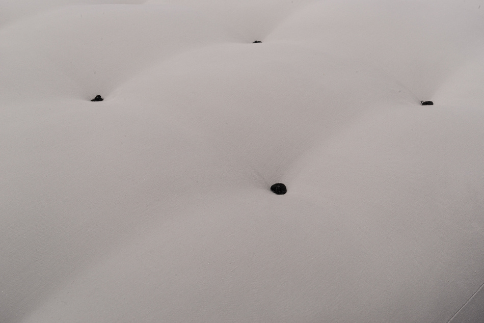 Materac 90x200 naturalny z wełną, kokosem i 2x lateks - Futon Pascall Comfort Wool Szary