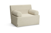 Sofa flexio 85x200 - Pascall - sztruksowy Kremowy