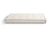 Materac 90x200 naturalny z wełną, kokosem i 2x lateks - Futon Pascall Comfort Wool Kedro Ecru