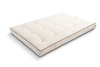 Materac 140x200 naturalny z kokosem - Futon Pascall Medium Duo Coco Kedro Ecru