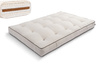 Materac 120x200 naturalny z wełną, kokosem i 2x lateks - Futon Pascall Comfort Wool Kedro Len