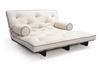 Sofa rozkładana 160x200 - Slim Basic Kedro Black  - Pascall Futon Len