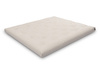 Materac 180x200 naturalny z lateksem - Futon Pascall Slim Latex Bordowy