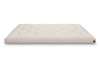 Materac 120x200 naturalny - Futon Pascall Slim Natural Bordowy