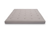 Materac 200x200 naturalny z wełną, kokosem i 2x lateks - Futon Pascall Comfort Wool Szary