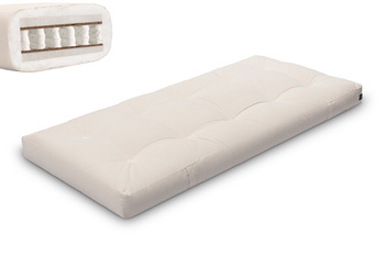 Materac 90x200 - Futon Hybrid Pocket H4 - Pascall Ecru