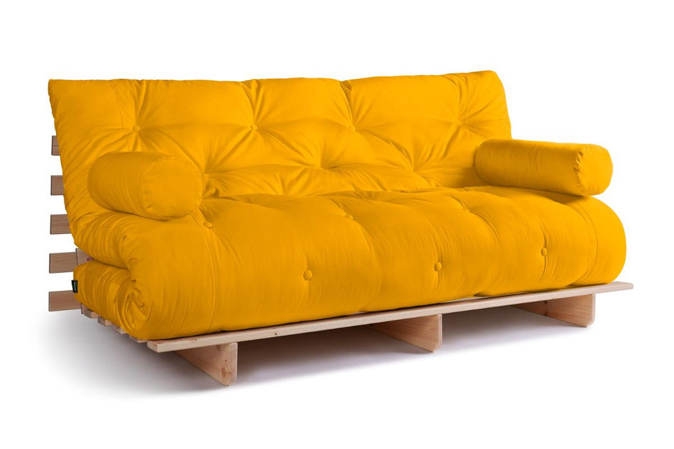 Sofa rozkładana 180x200 - Slim Comfort Classic - Pascall Futon Miodowy