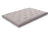 Materac 140x200 naturalny - Futon Pascall Slim Natural Szary