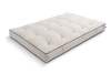 Materac 120x200 naturalny z wełną, kokosem i 2x lateks - Futon Pascall Comfort Wool Kedro Len