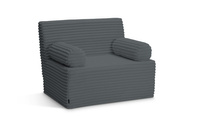 Sofa flexio 85x200 - Pascall - sztruksowy Antracytowy