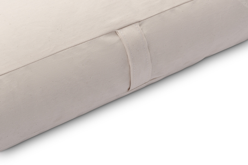Materac 160x200 naturalny z lateksem - Futon Pascall Slim Duo Latex Czarny
