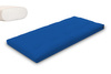 Materac 90x200 naturalny - Futon Pascall Slim Natural Modrakowy