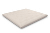 Materac 200x200 naturalny - Futon Pascall Slim Natural Bordowy