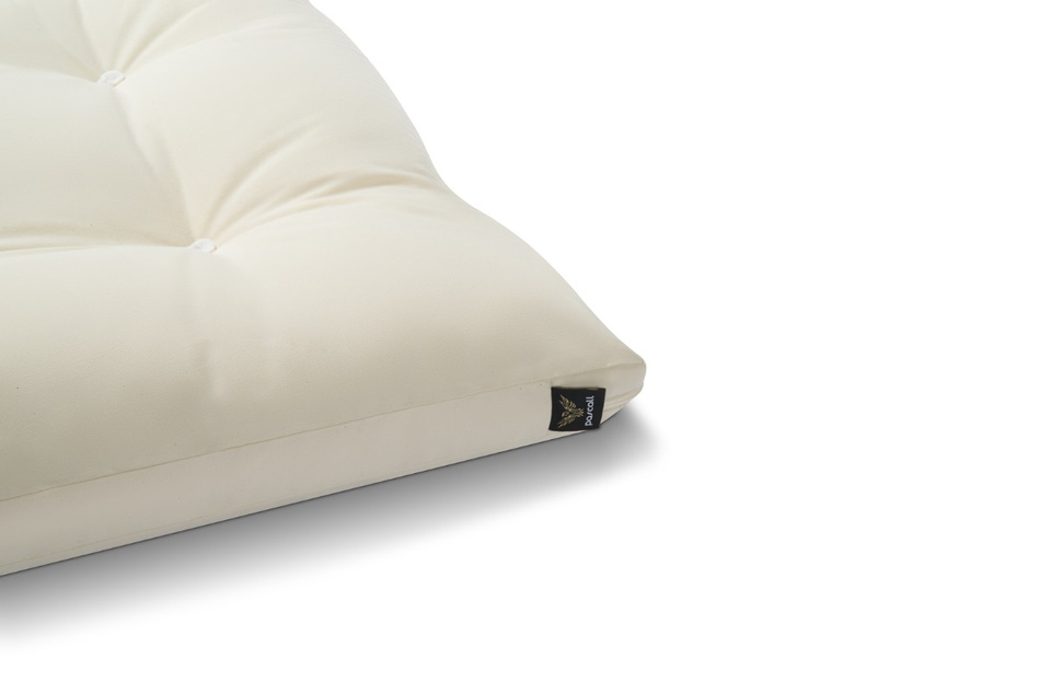 Futon Pascall Travel Natural - Materac 140x200 Butelkowa Zieleń - naturalny