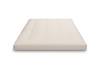 Materac 160x200 naturalny z wełną, lateksem i 2x kokosem - Futon Pascall Comfort Wool Hard Ecru