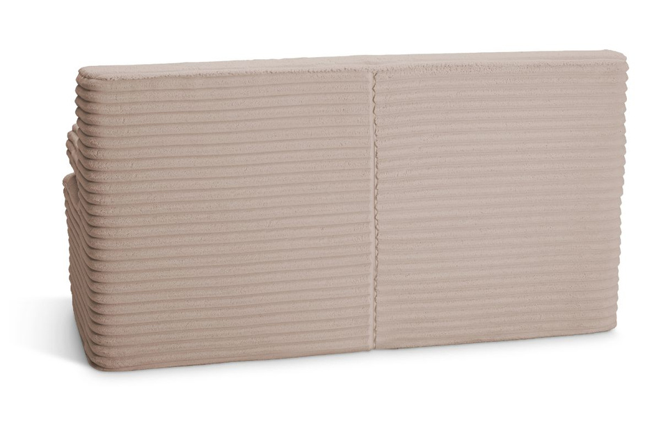 Sofa rozkładana flexio 140x200 - Pascall - sztruksowy Beżowy