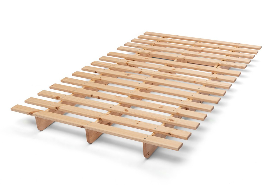 Sofa rozkładana 120x200 - Slim Exclusive Classic - Pascall Futon Ceglany