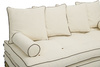 Narożnik Tatami Medium Natural Kedro 100x200 - Pascall Futon Ecru