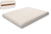 Materac 160x200 naturalny z wełną, kokosem i 2x lateks - Futon Pascall Comfort Wool Ecru
