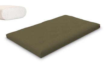 Materac 120x200 naturalny - Futon Pascall Slim Natural Khaki