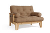 Fotel Sakura - Pascall Futon Beżowy