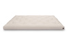 Materac 140x200 naturalny - Futon Pascall Slim Natural Butelkowa Zieleń