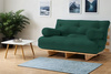 Sofa rozkładana 140x200 - Slim Basic Classic - Pascall Futon Beżowy