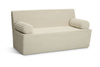 Sofa rozkładana flexio 140x200 - Pascall - sztruksowy Kremowy