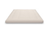 Materac 200x200 naturalny z wełną, lateksem i 2x kokosem - Futon Pascall Comfort Wool Hard Ecru