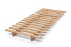 Sofa rozkładana 90x200 - Slim Comfort Classic - Pascall Futon Khaki