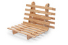 Sofa rozkładana 90x200 - Slim Basic Classic - Pascall Futon Ceglany