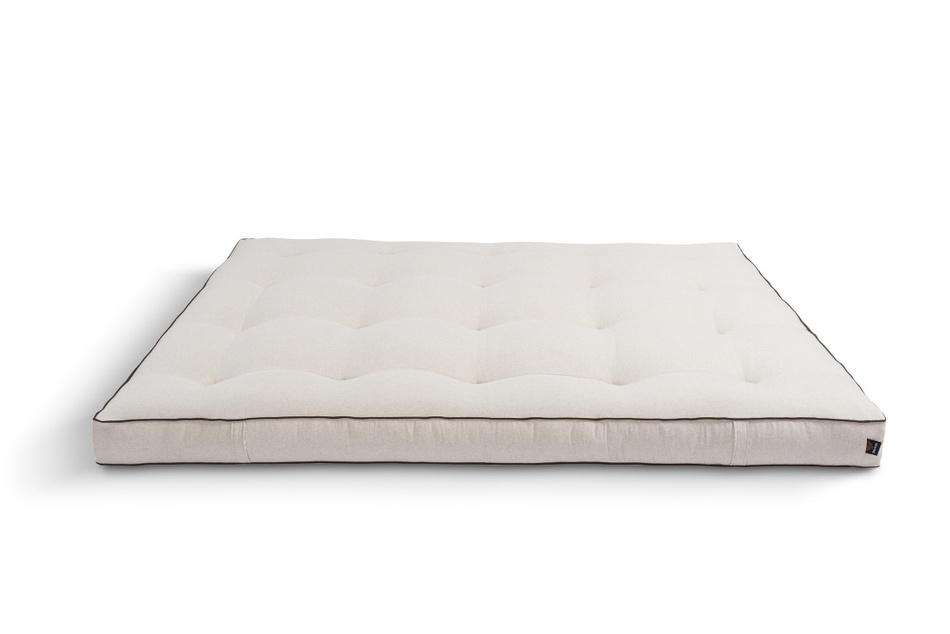 Materac 180x200 naturalny - Futon Pascall Medium Natural Kedro Len