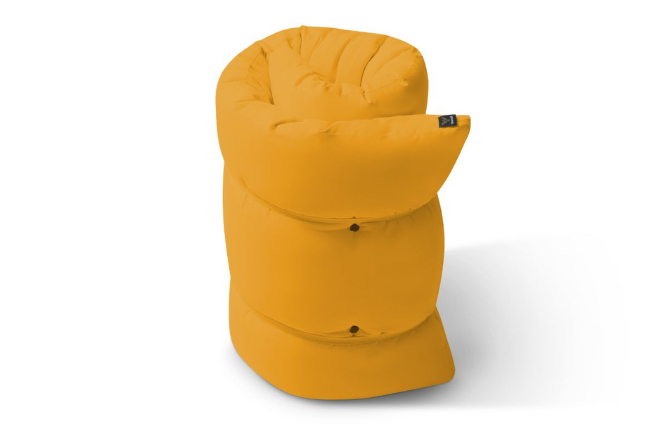 Futon Pascall Travel Natural - Materac 90x200 Miodowy - naturalny