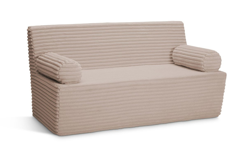 Sofa rozkładana flexio 140x200 - Pascall - sztruksowy Beżowy