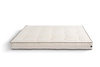 Materac 120x200 naturalny z lateksem - Futon Pascall Comfort Trio Latex Wool Kedro Ecru