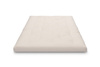 Materac 140x200 naturalny z lateksem - Futon Pascall Slim Duo Latex Gołębi Popiel