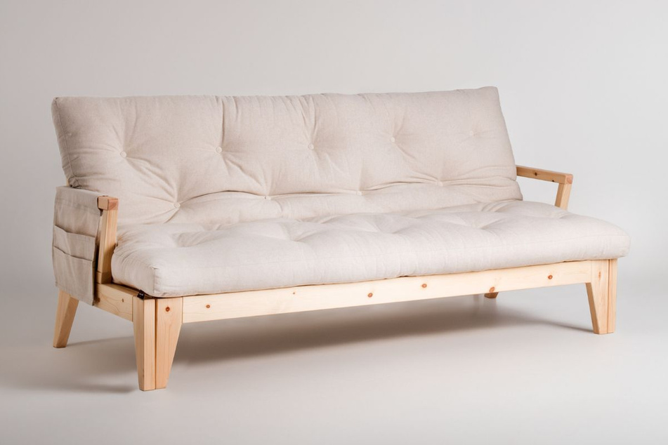 Sofa rozkładana 200 cm - Sakura - Pascall Futon Len