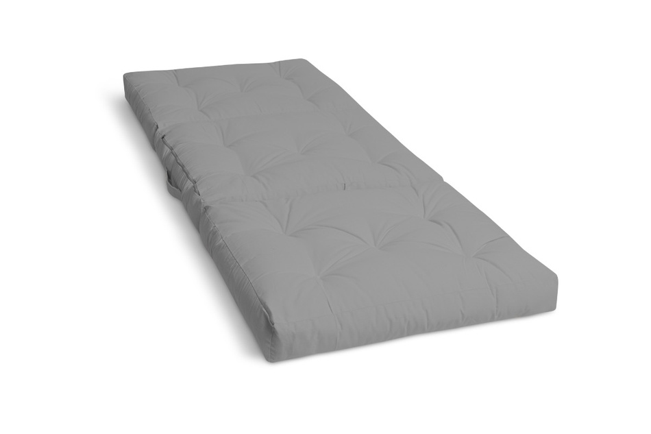 Materac Składany 70x200 z lateksem - Futon Pascall Flex Latex Gołębi Popiel