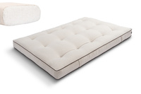 Materac 140x200 naturalny - Futon Pascall Medium Natural Kedro Len