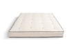 Materac 160x200 naturalny z wełną, kokosem i 2x lateks - Futon Pascall Comfort Wool Kedro Ecru